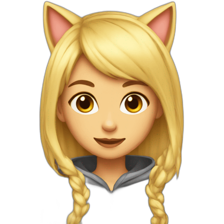 hot catgirl emoji