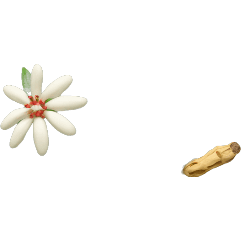 Ashwagandha plant and flower emoji