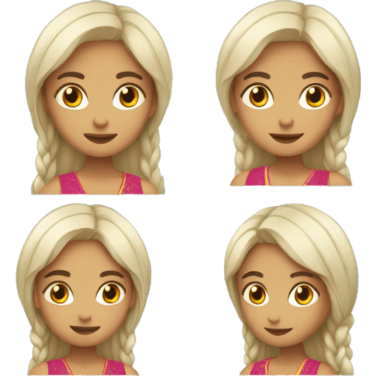 Bulgarian girl emoji