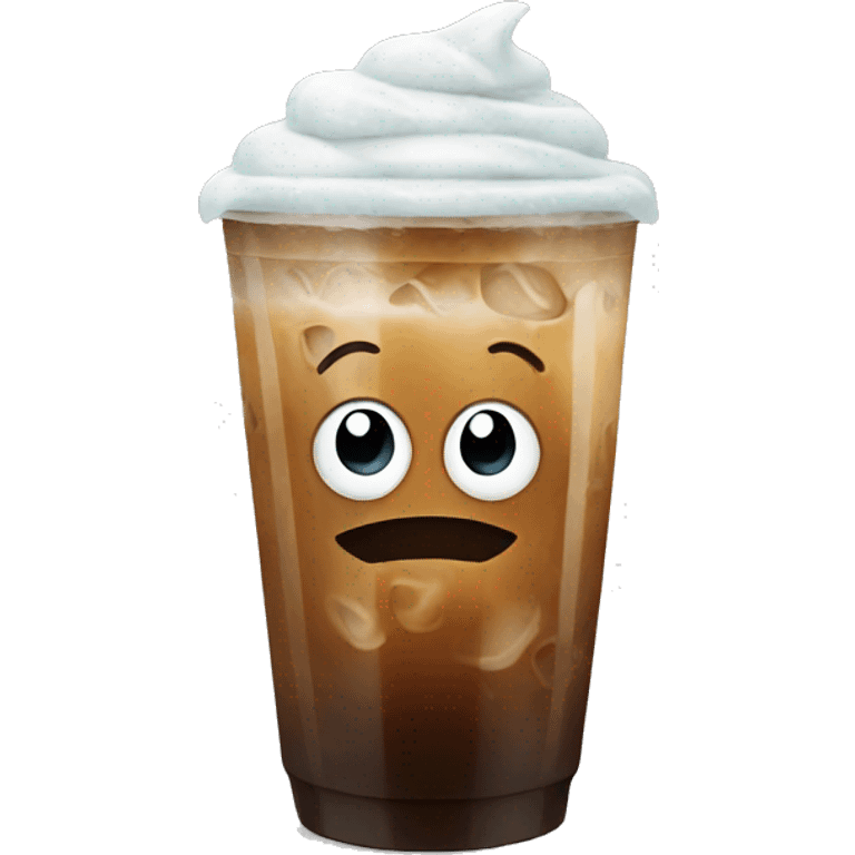 Iced coffe emoji