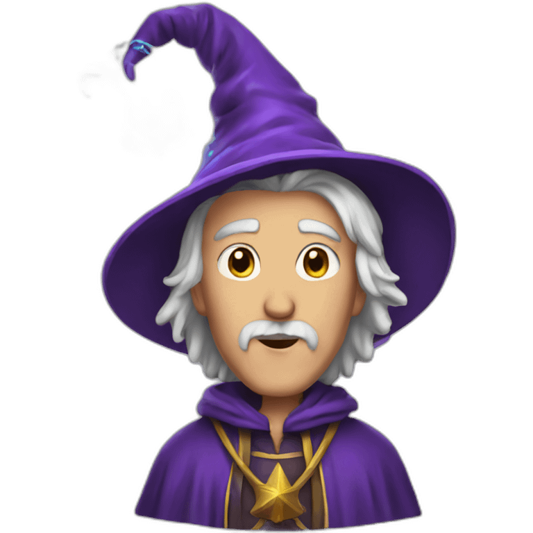 Epic wizard emoji