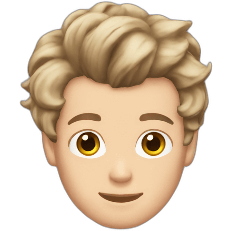 harry styles short hair emoji