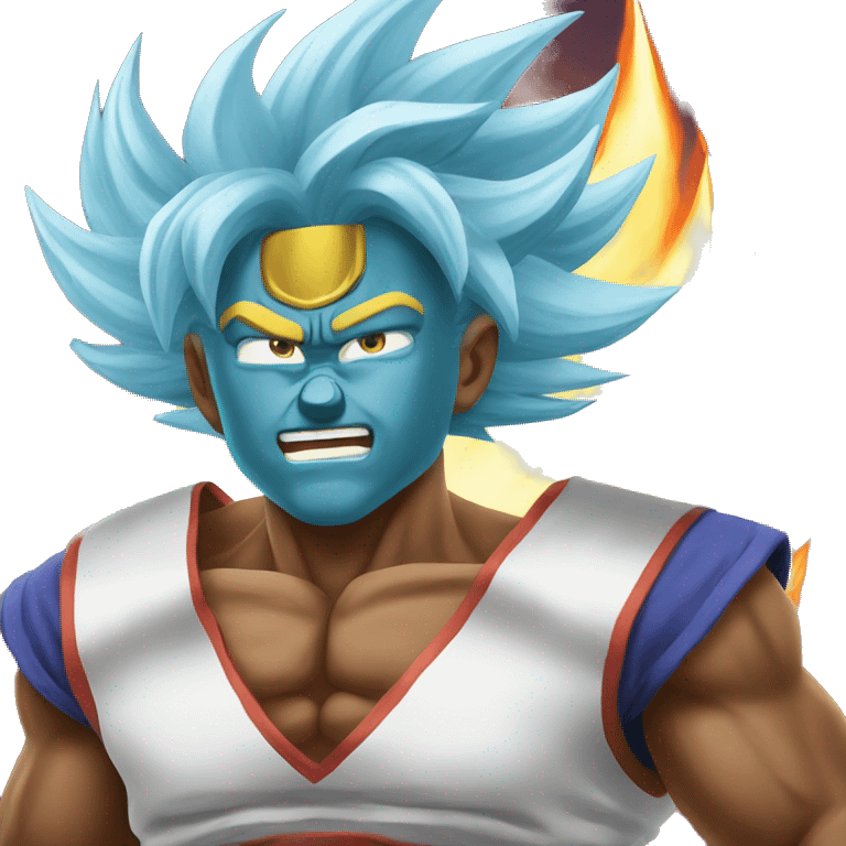 Super saiyan god emoji