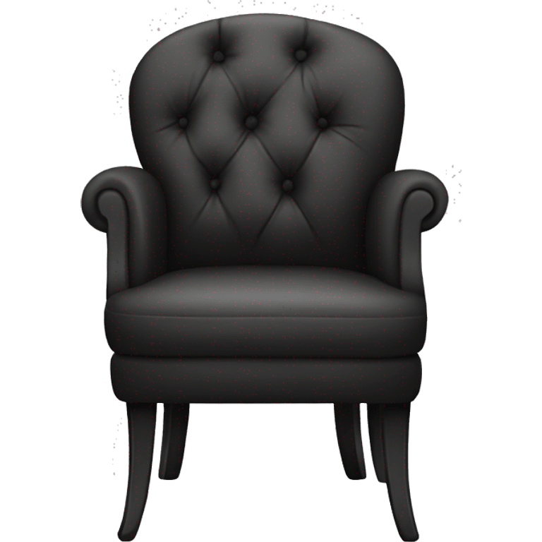 black chair emoji