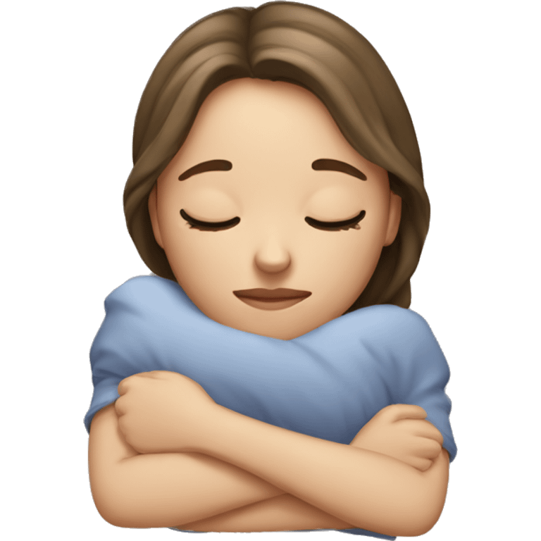 Girl asleep emoji