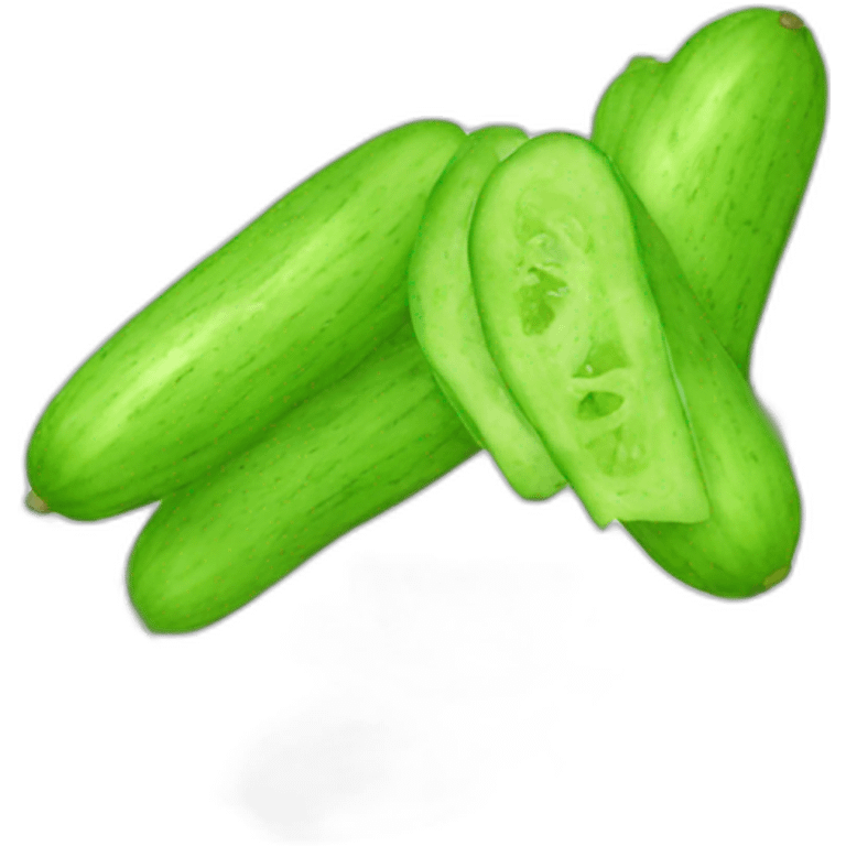 cucumber pitza emoji