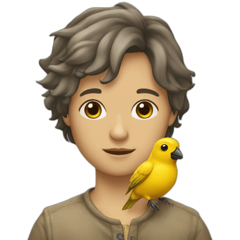 Canari-sur-sa-perche emoji