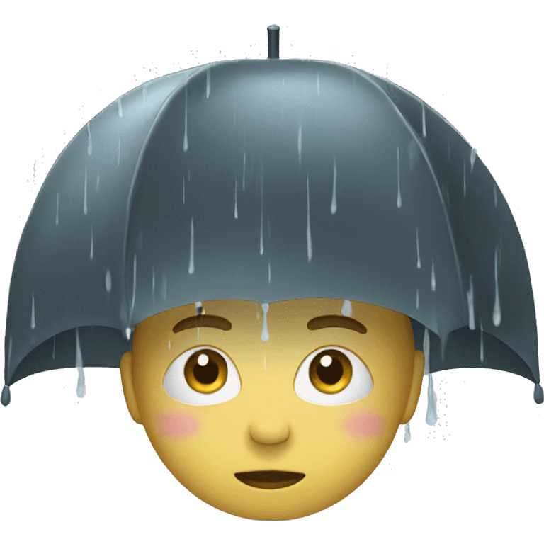 rain emoji