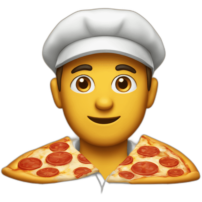 Pizza man emoji