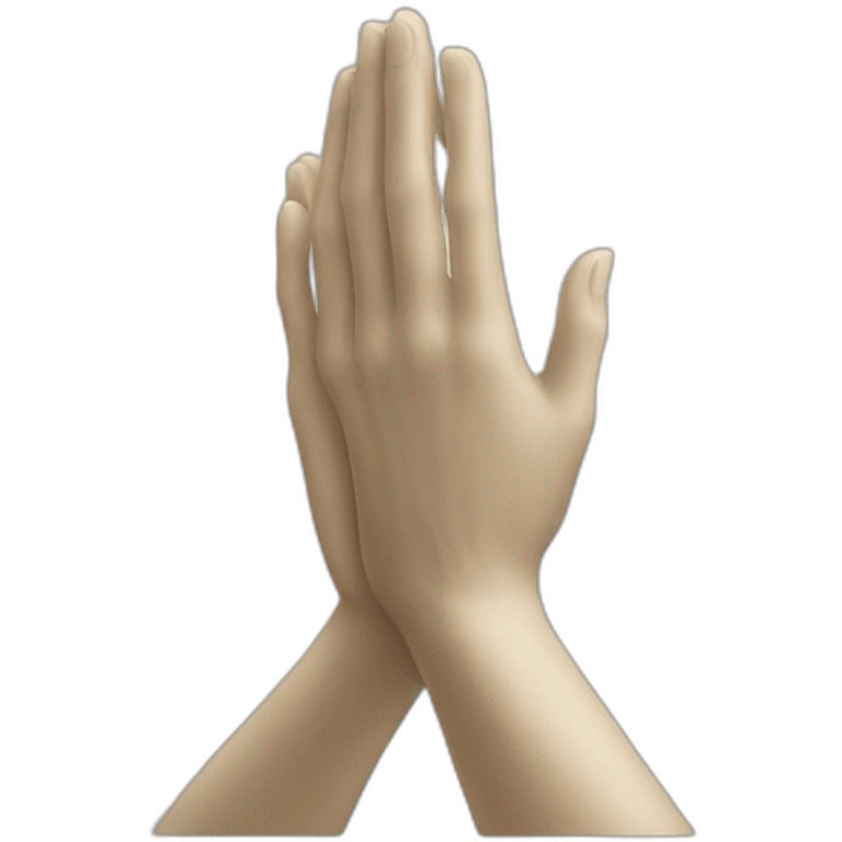 praying hands which are open emoji