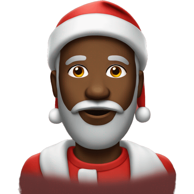 Black Santa  emoji