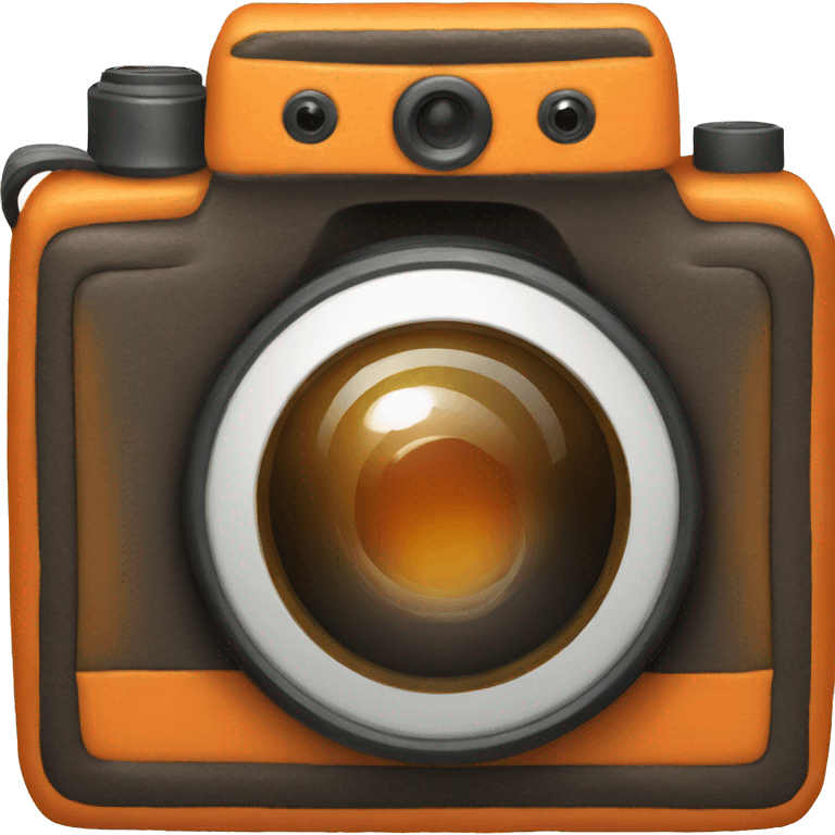 camera orange emoji