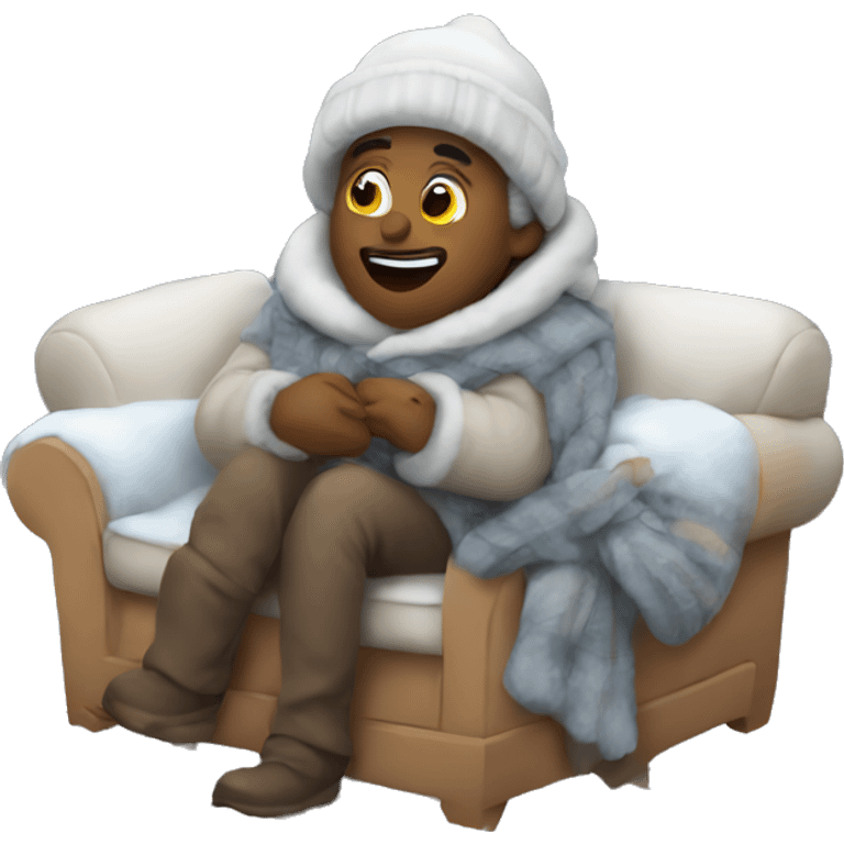 Cozy winter emoji