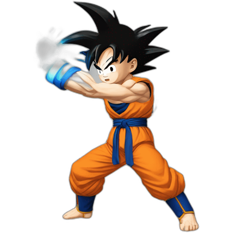 Goku kamehameha emoji