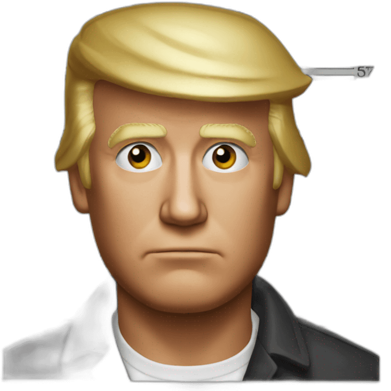 donald-trump-mugshot emoji