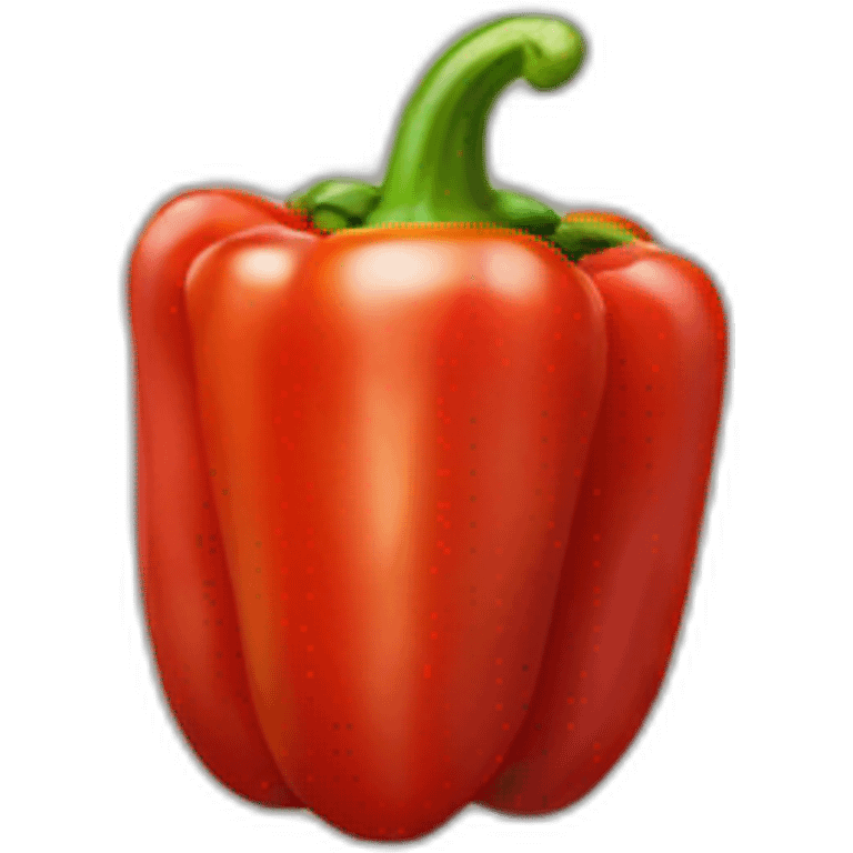 red bell pepper emoji