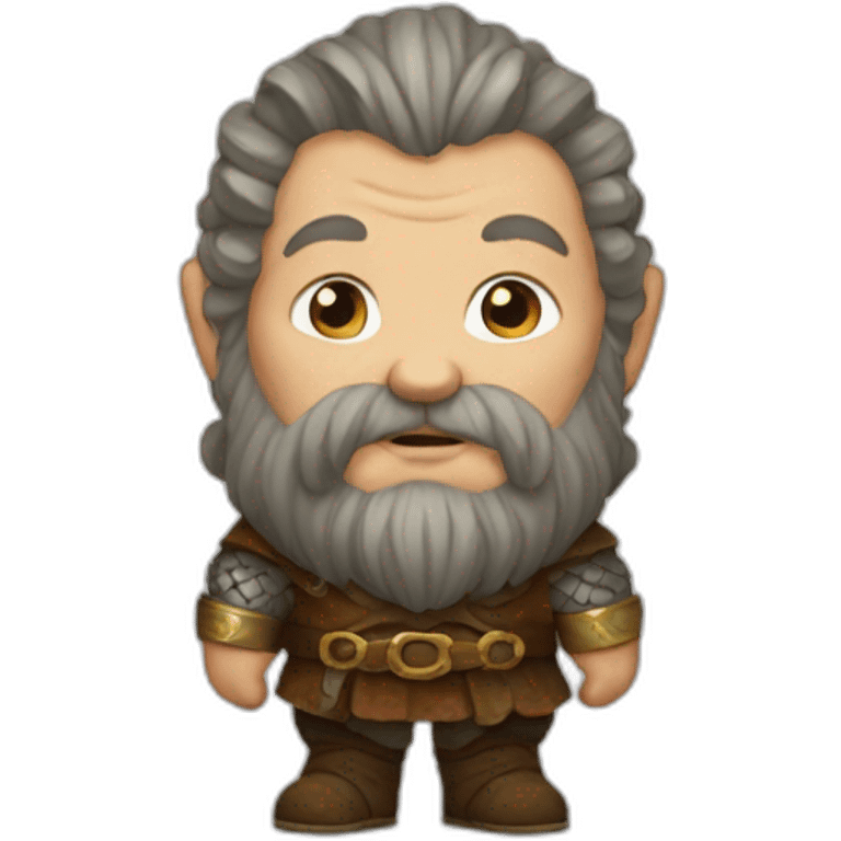 Dwarf lord of the ring emoji