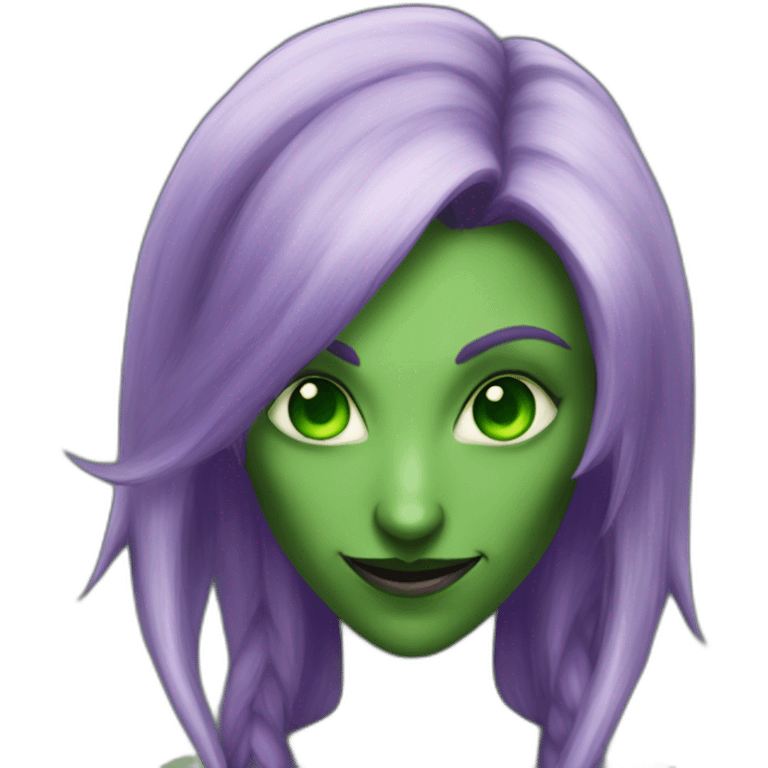 illidan, female nightelf emoji