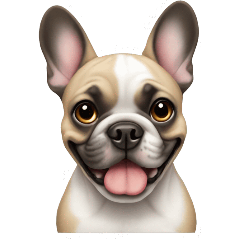 French bulldog emoji