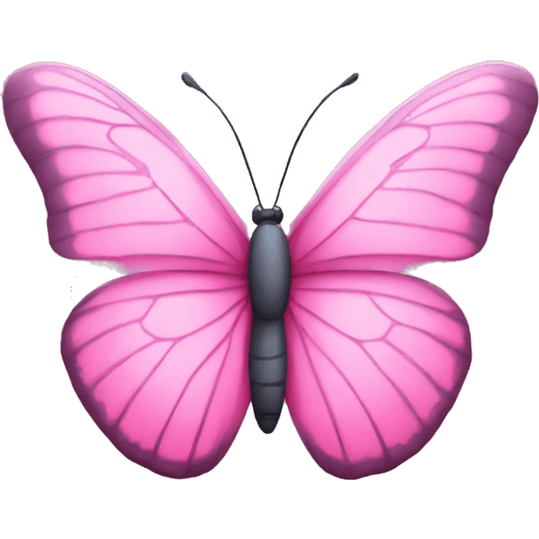 pink butterfly emoji