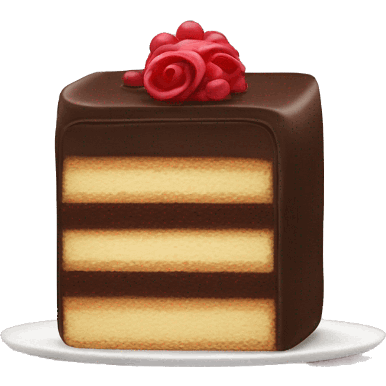 Opera cake emoji