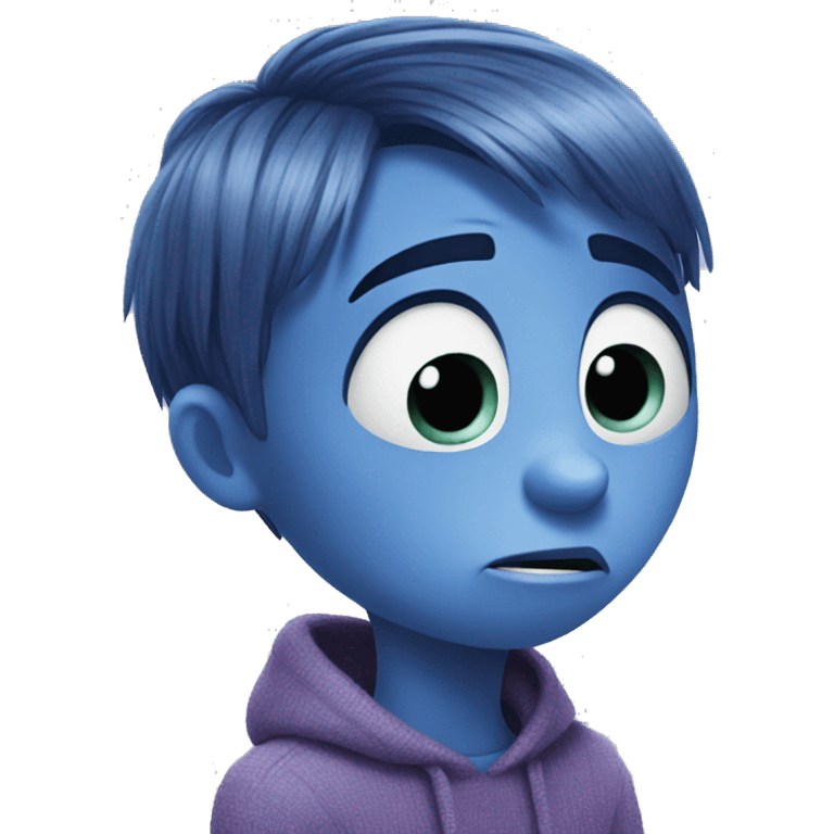  sadness from inside out  emoji