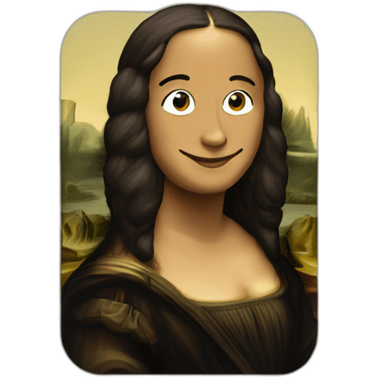 Mona Lisa  emoji