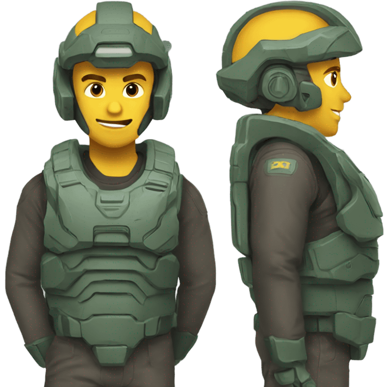 Halo guy  emoji