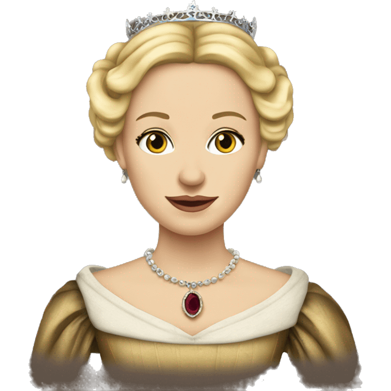 Queen Jane of tudor England blonde emoji