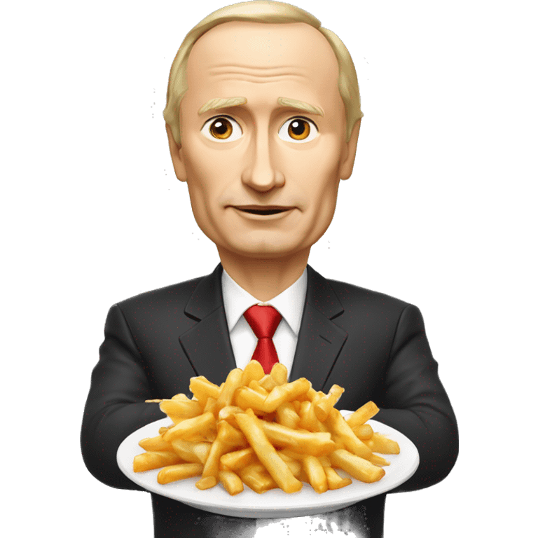 Vladimir Poutine who’s eat a poutine  emoji