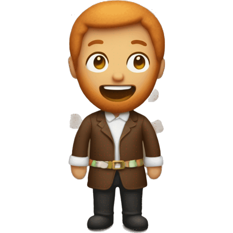 ginger bread man emoji