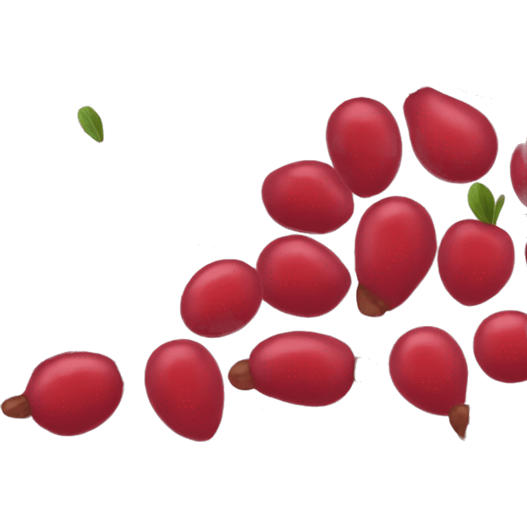 Fruit cranberries  emoji