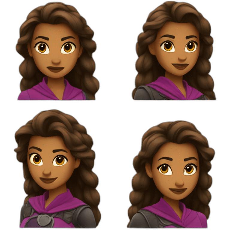 Rebelle disney emoji