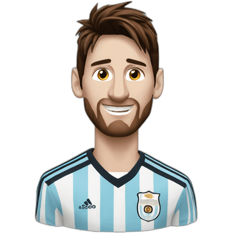 Lionel Messi Argentina emoji