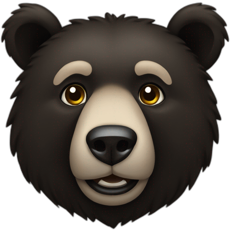 bear black emoji