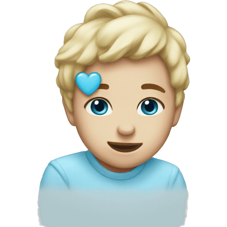 babyblue heart emoji