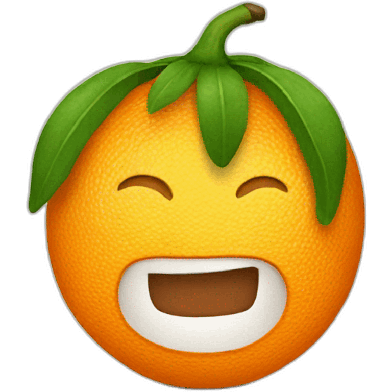 Naranja emoji