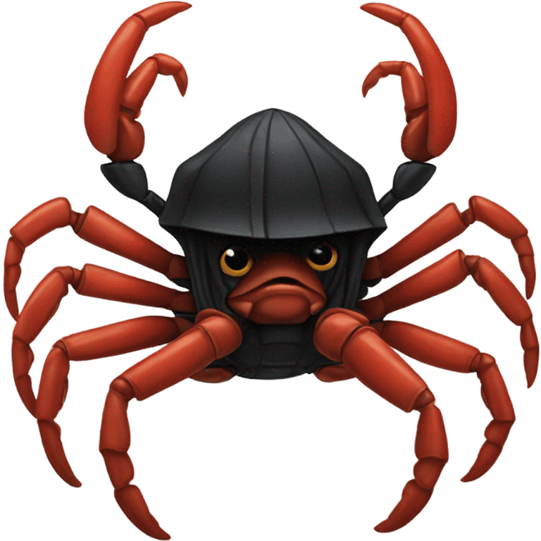 Darth Vader crab emoji