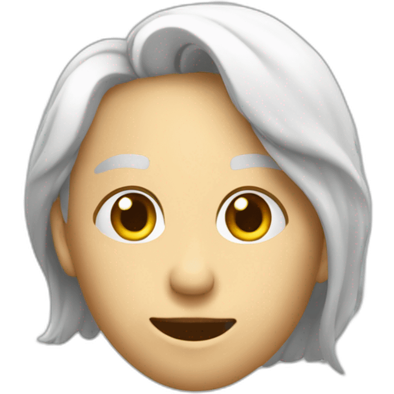 Un élève avec un coeur emoji