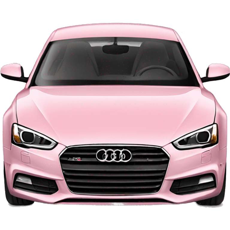 light pink audi a5 emoji