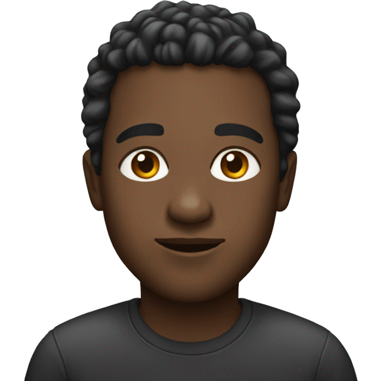 black person emoji