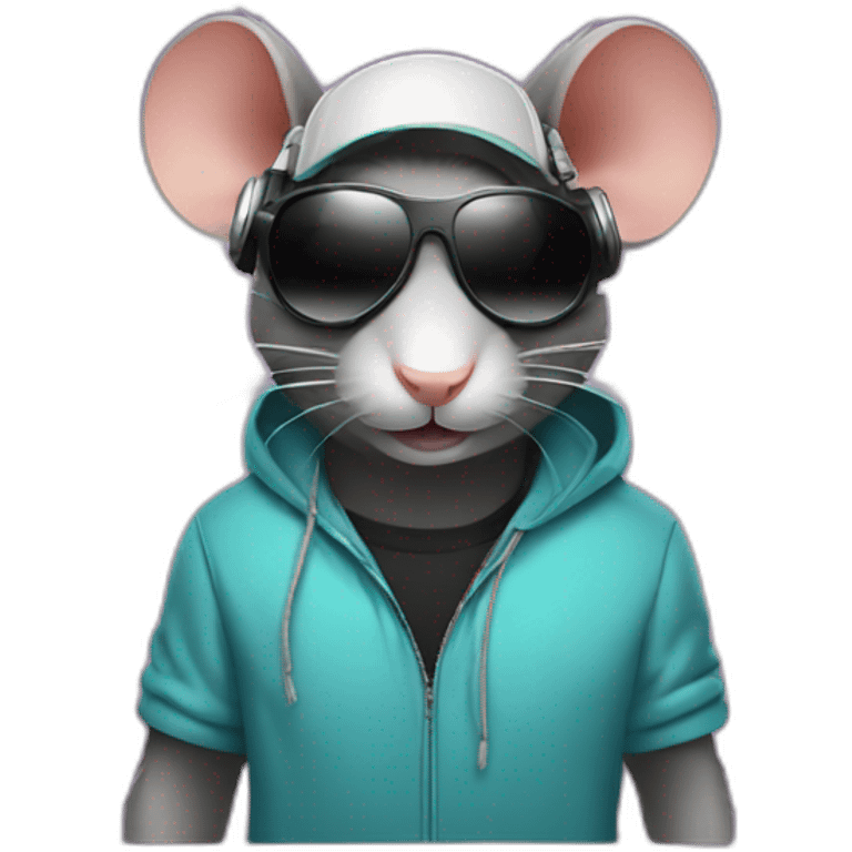 Dj rat emoji