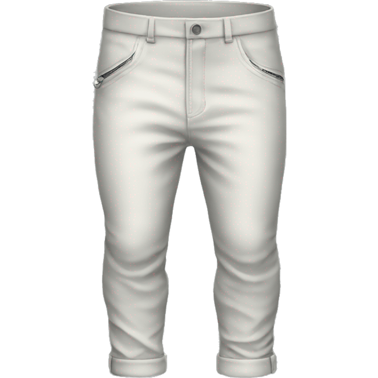 pant with zip emoji