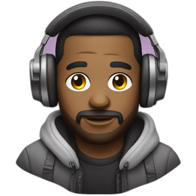 Dj man emoji