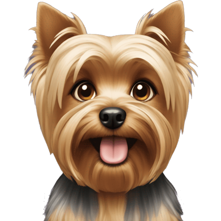 Yorkshire terrier dog emoji