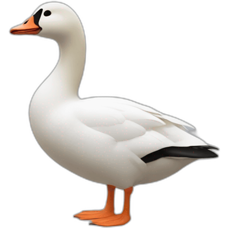 goose minimalistic emoji