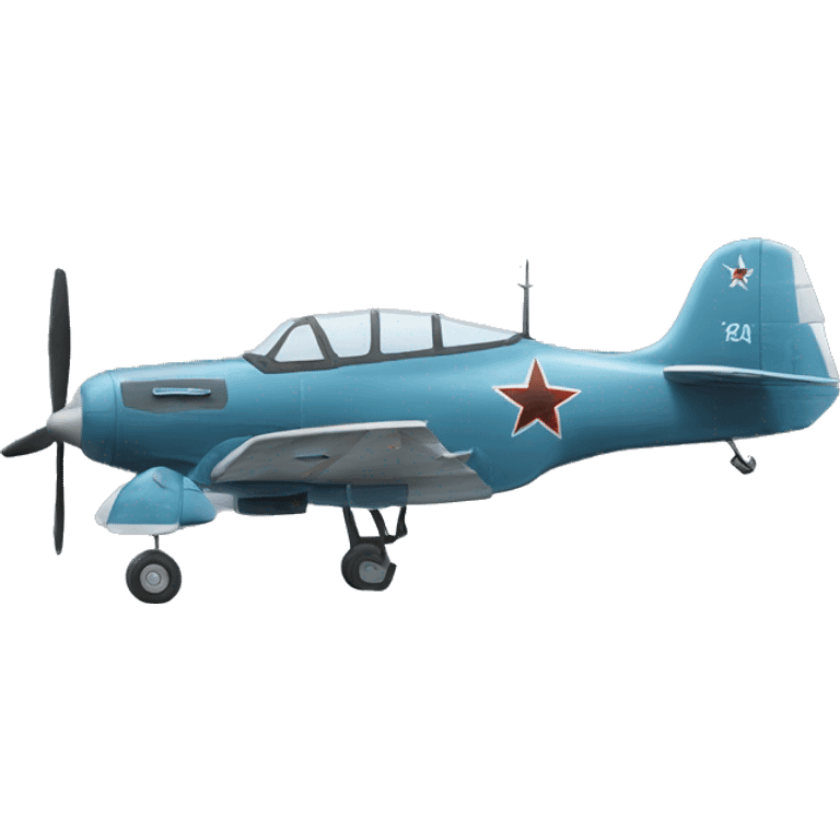 Yak-1 fighter plane emoji