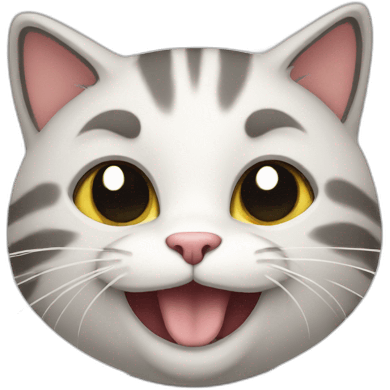 cat happy emoji