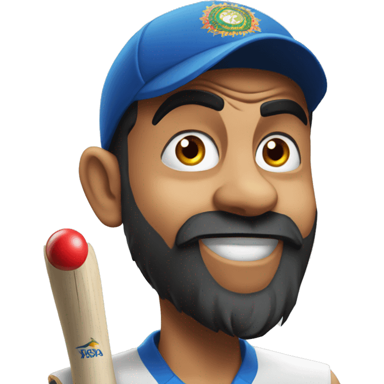 Virat Kohli bowling  emoji