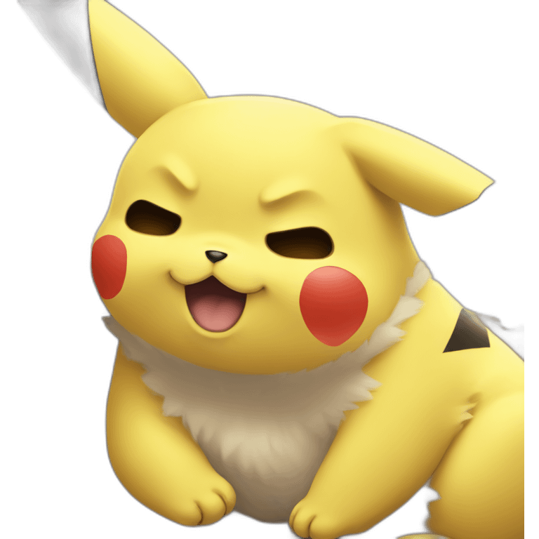 Pikachu qui dort emoji